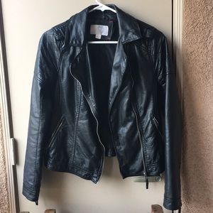 Leather jacket